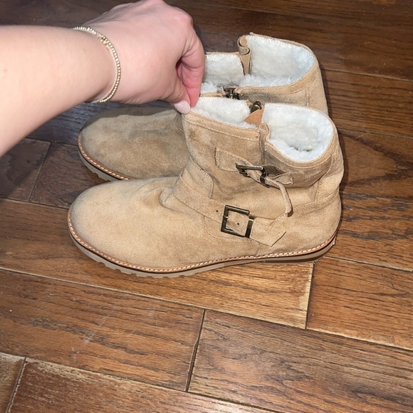 Hey Girl by Corkys Tan Sherpa Boots - Picture 4 of 9